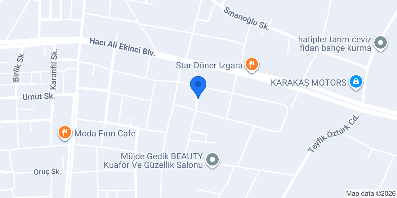 Ahmetcan Cam Balkon konumu
