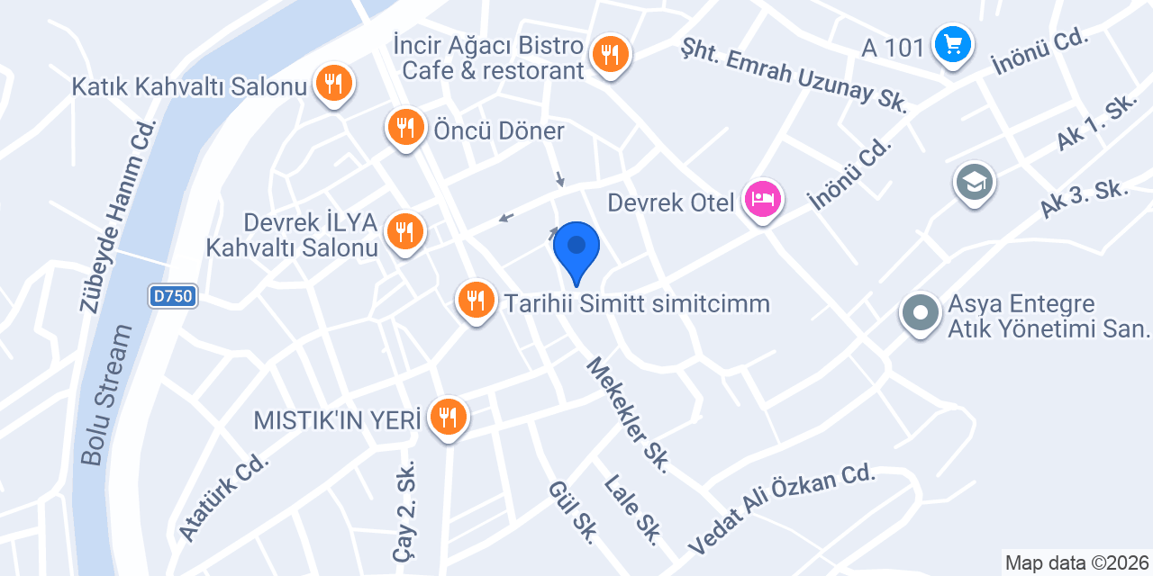 Özel Devrek Polikliniği konumu