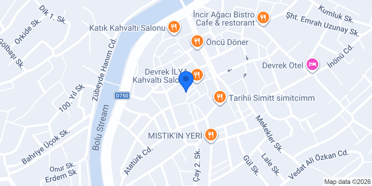 Odabaşı Ticaret konumu