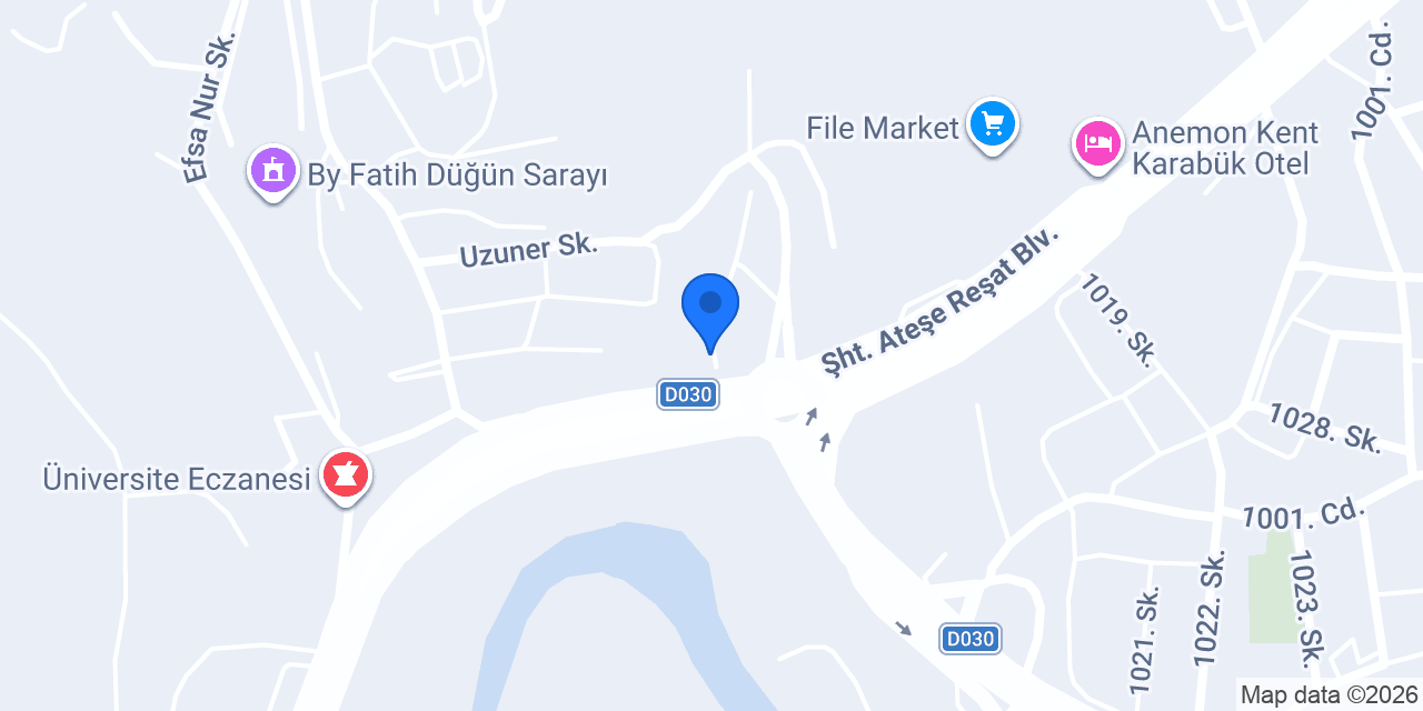 Erguvan Peyzaj konumu