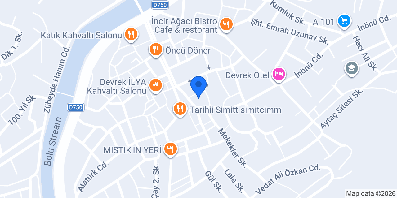 Devrek İlçe Milli Eğitim Müdürlüğü konumu
