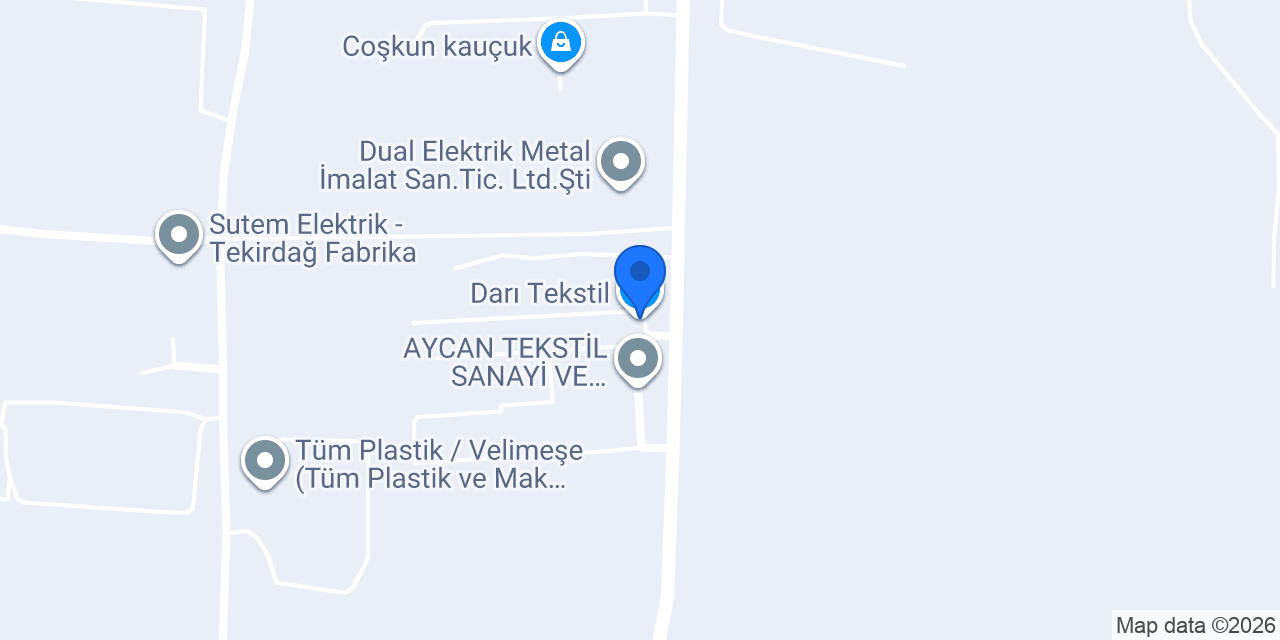 Darı Tekstil konumu
