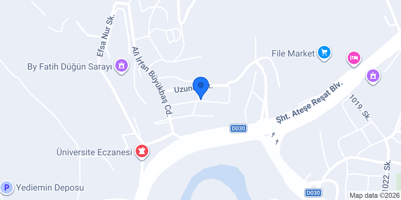 Ales Pasta Üniversite Mahallesi konumu