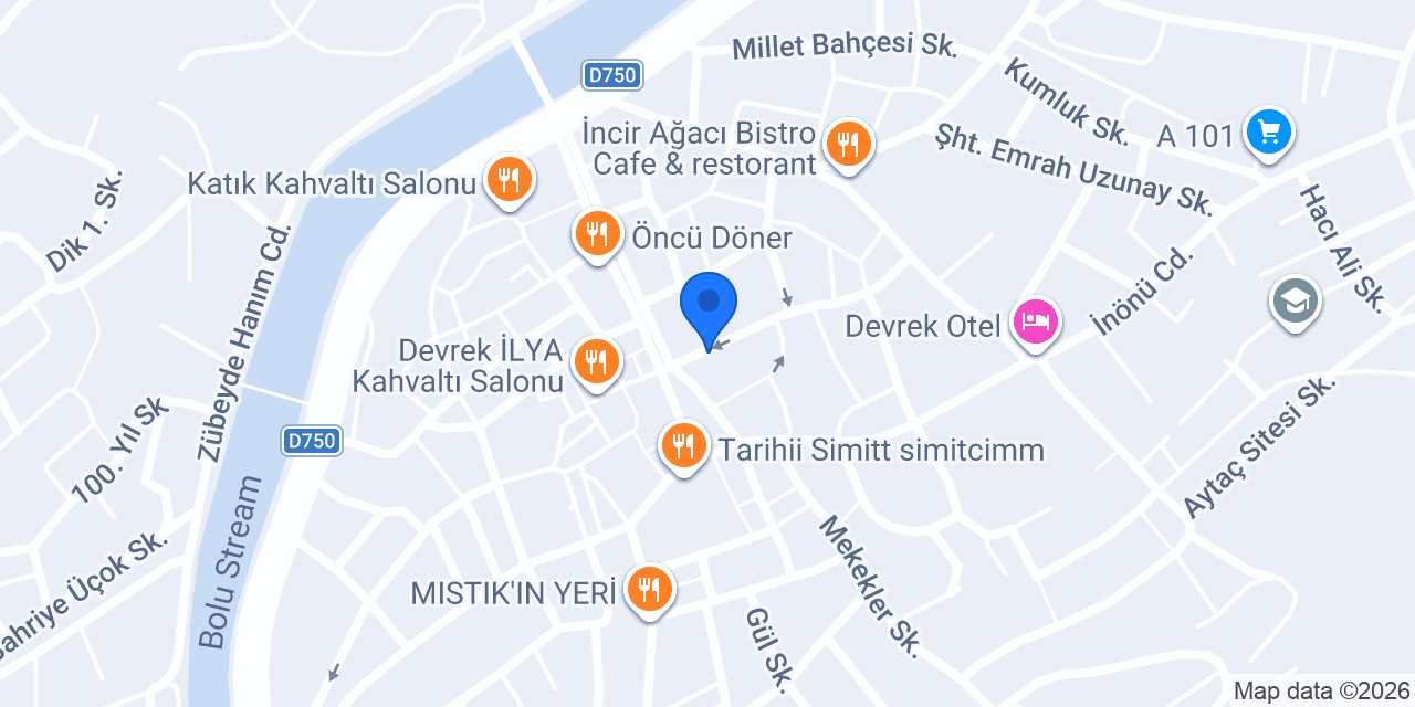 DEVREK ÇİÇEK ATÖLYEM konumu