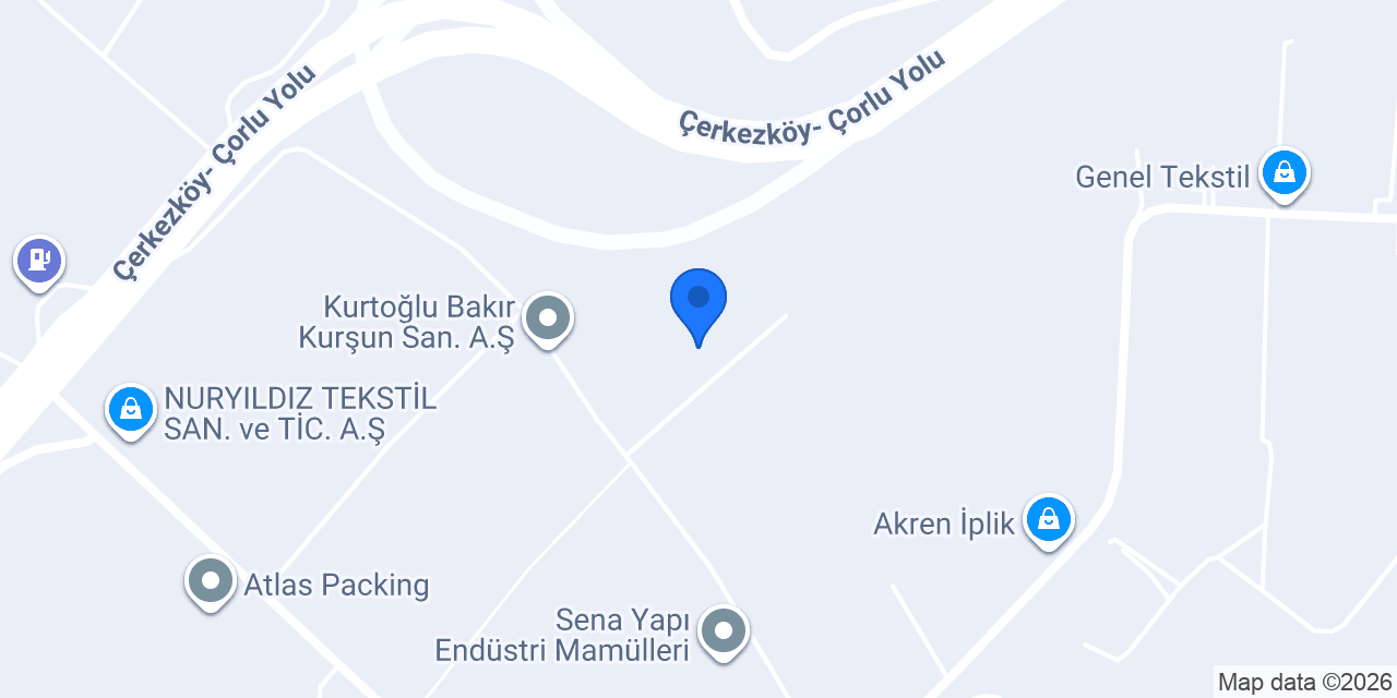 Gelişim Kozmetik Fabrika konumu