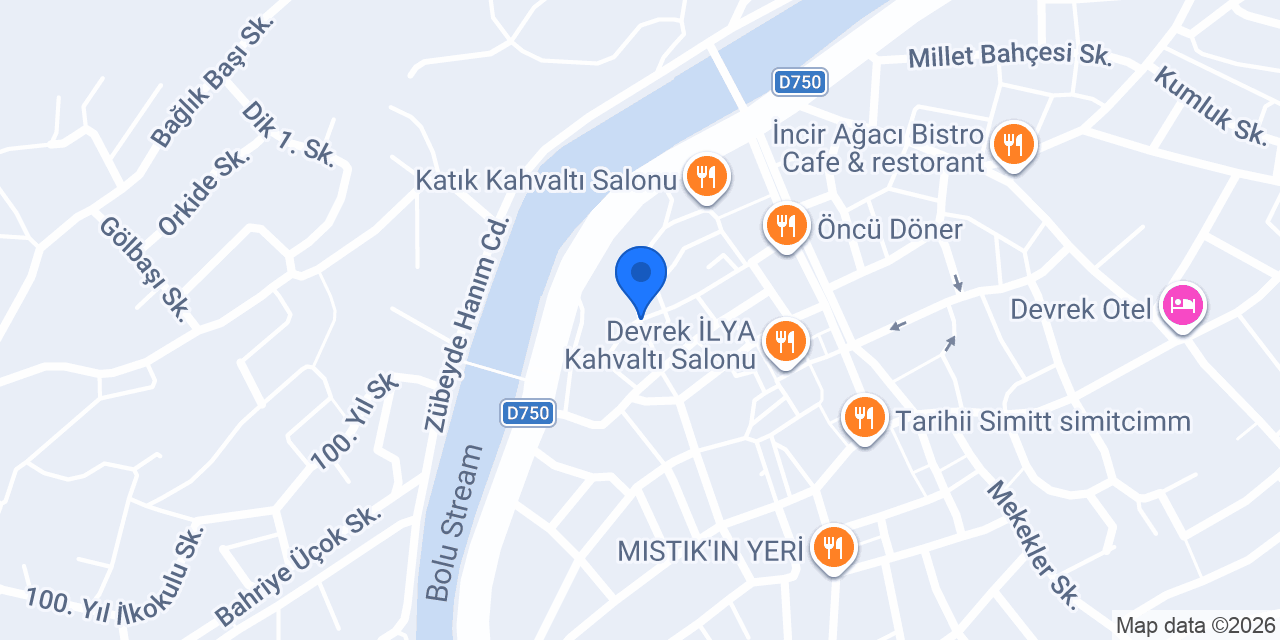 Gül kuaför salonu DEVREK konumu