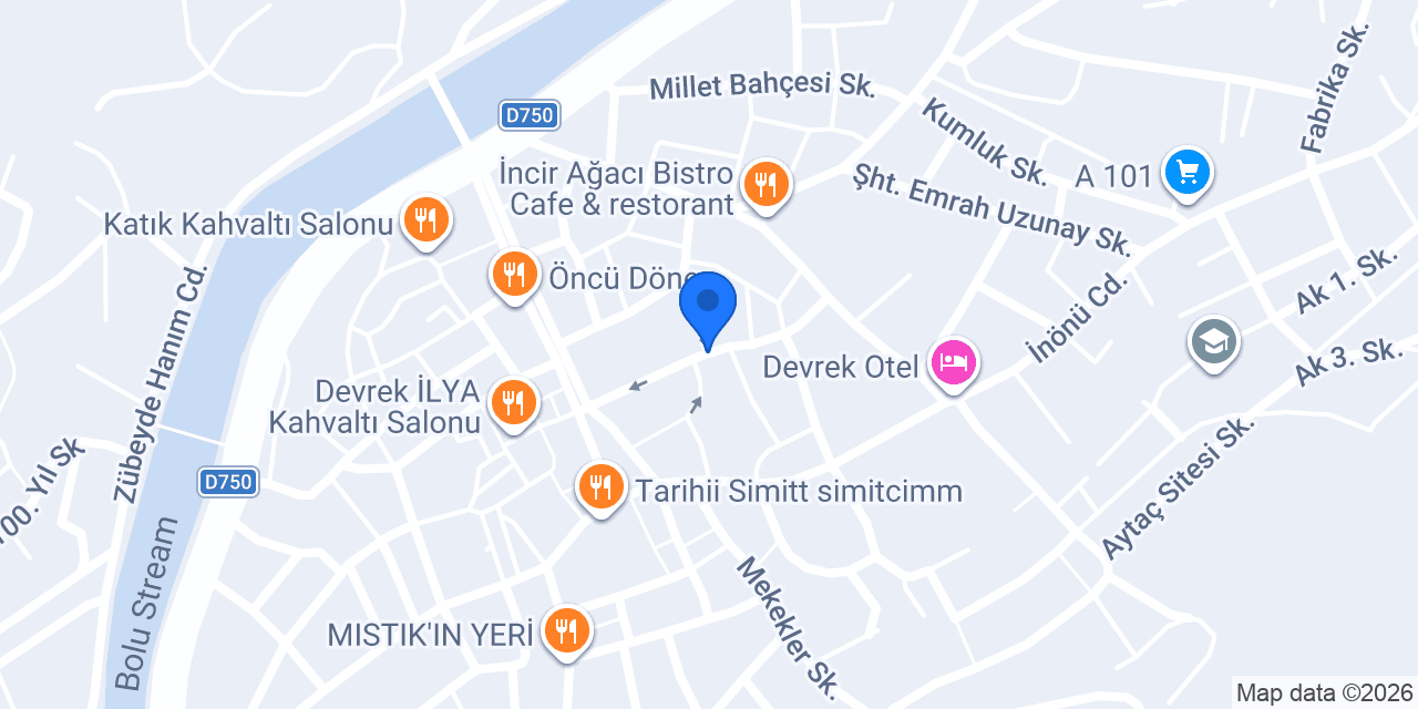 Hanımeli ev yemekleri konumu