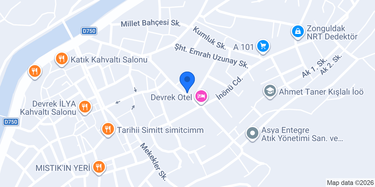 BİLİR İNŞAAT konumu