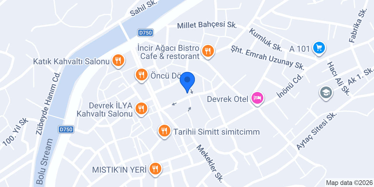 DEVREK ÇİÇEKÇİ ATÖLYEDERİMYA konumu