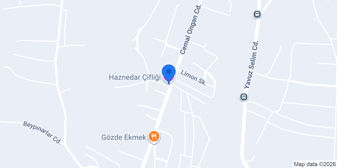 Haznedar Çifliği konumu