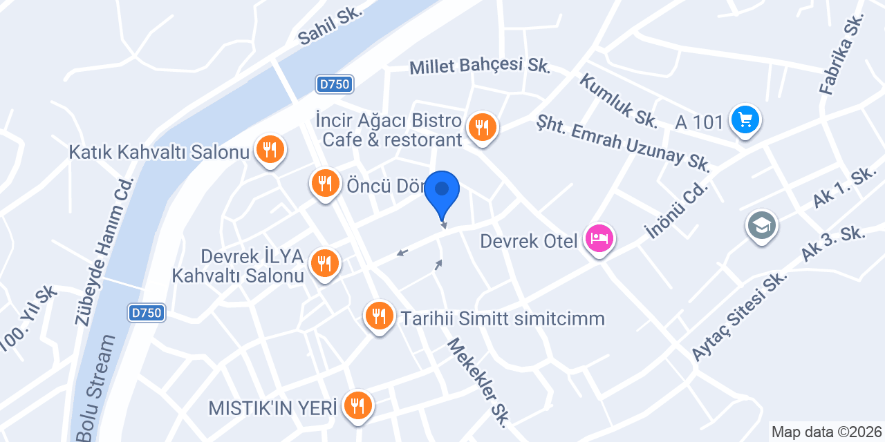 Karadayı Asansör konumu