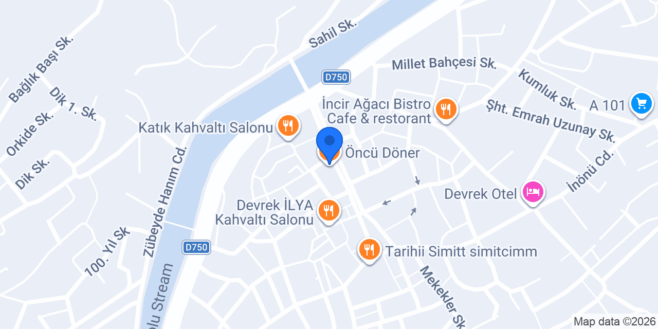 Begüm Optik Devrek konumu