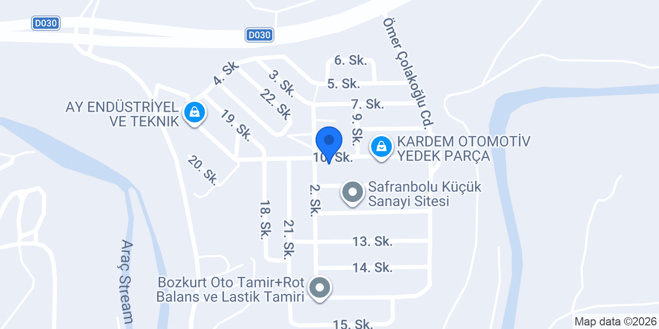 Çavuşoğlu Mobilya Tasarım konumu