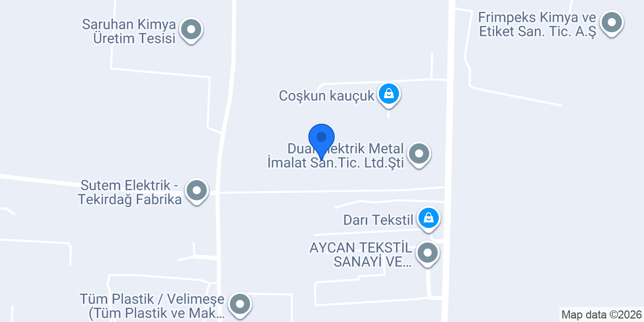 Aralsan Alüminyum konumu