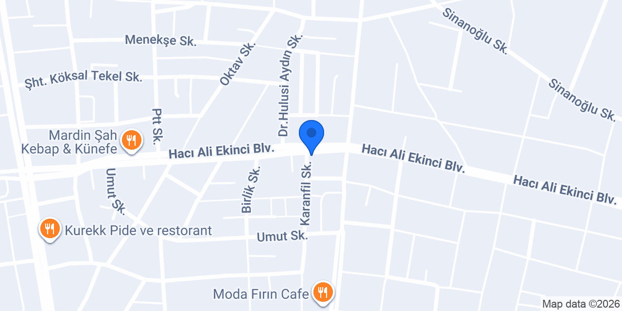 Tekkeköy Eczanesi konumu