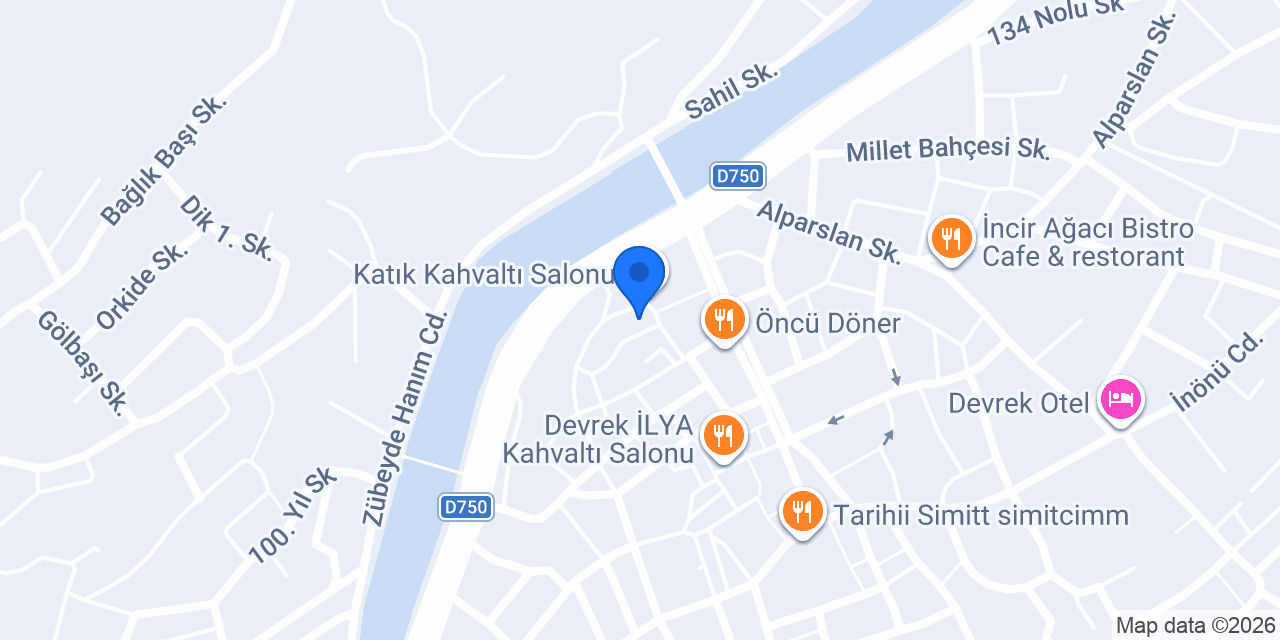 Devrek Balkon Cafe konumu