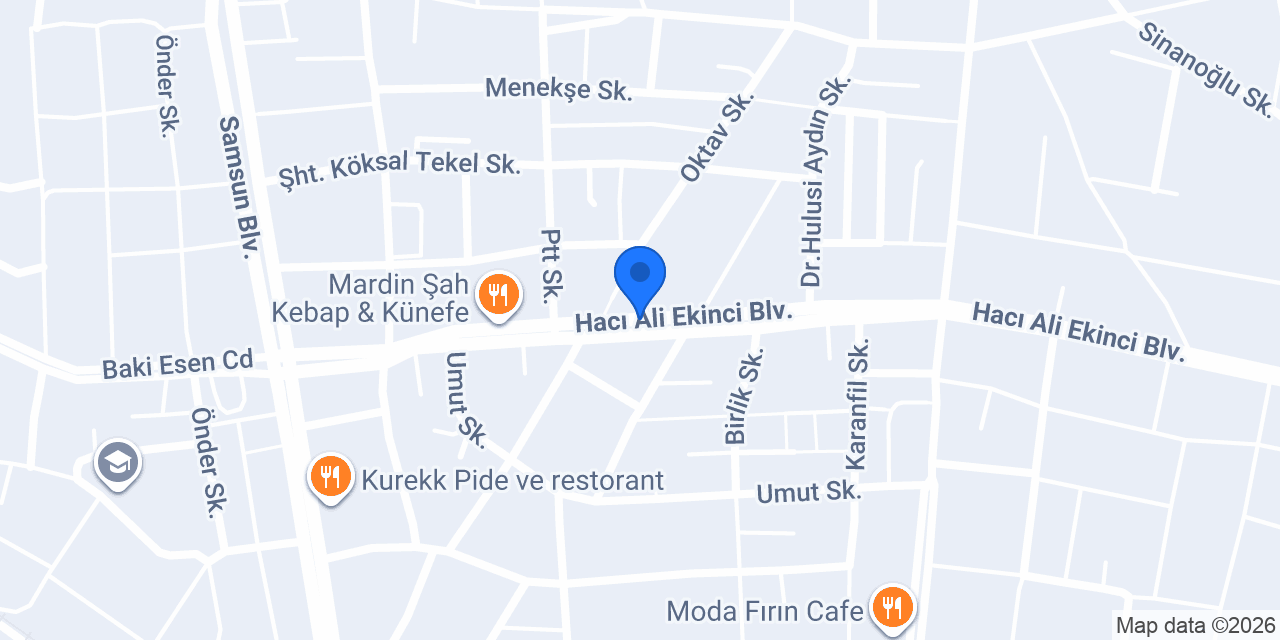Mixsos Tekkeköy konumu