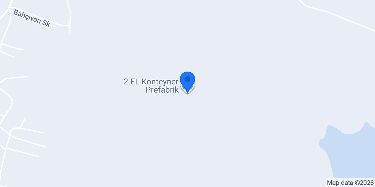 2.EL Konteyner Prefabrik konumu