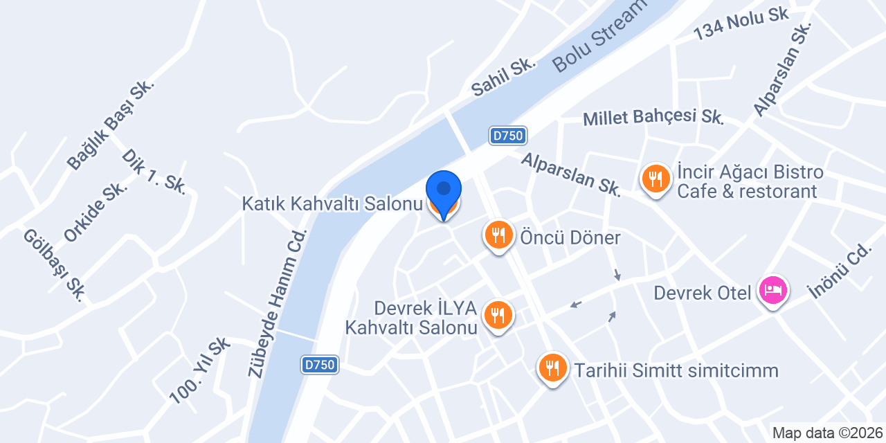 Katık Kahvaltı Salonu konumu