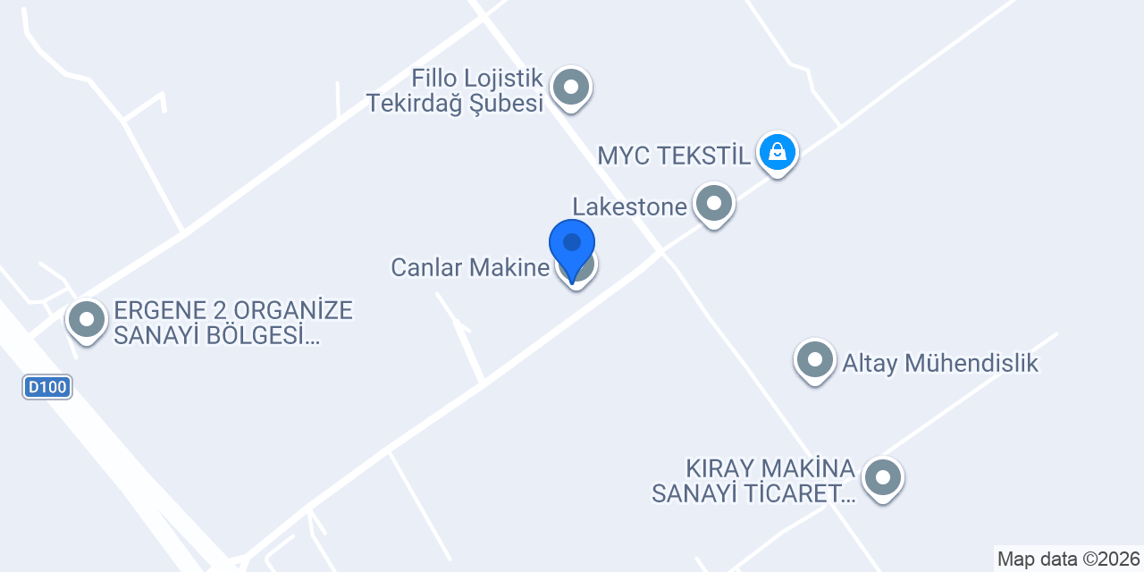Canlar Makine konumu