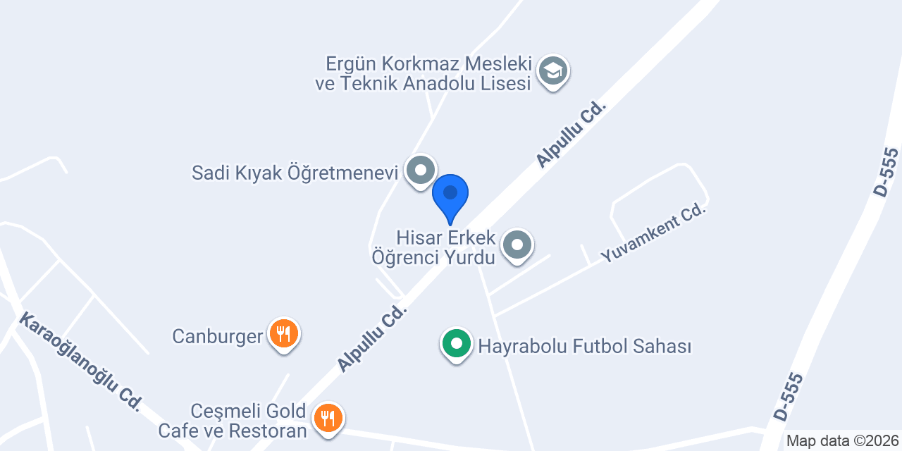 Simten ve Ataman Özbay Anadolu Lisesi konumu