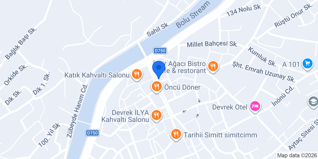 Devrek Taksi Recep konumu