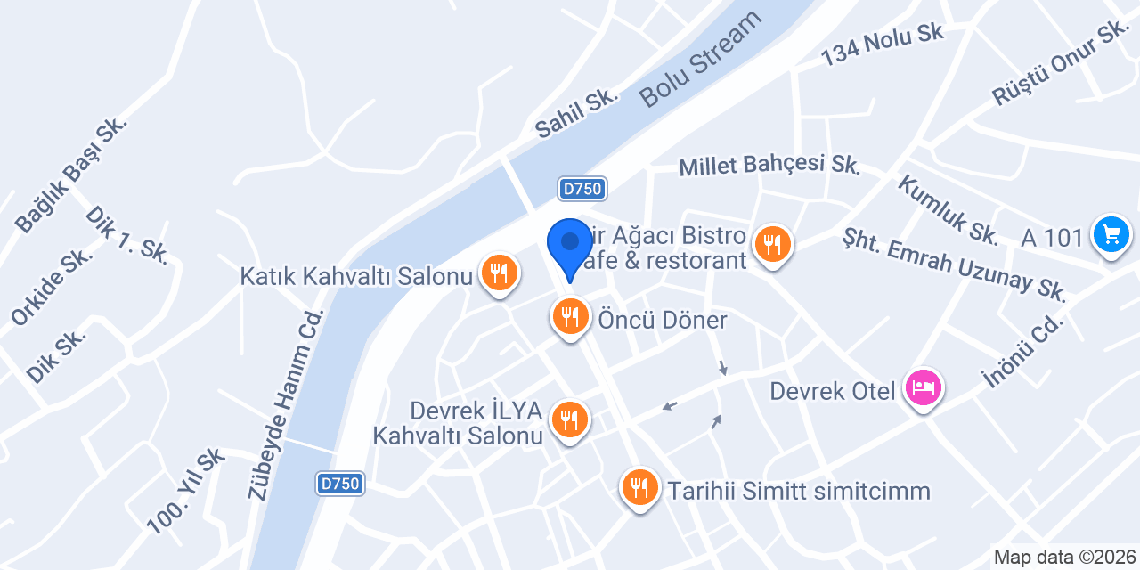 Devrek Özemniyet Efetur (Hayati Demirci) konumu