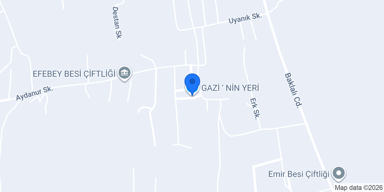 GAZİ ‘ NİN YERİ konumu