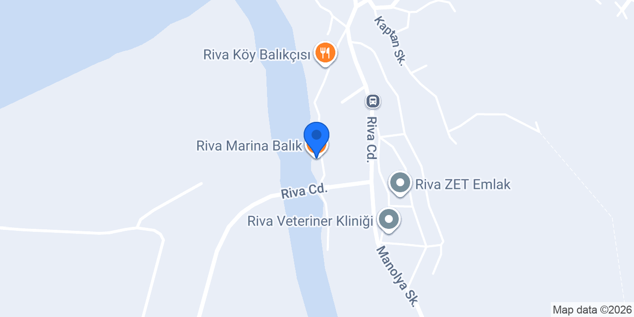 Riva Marina Balık konumu