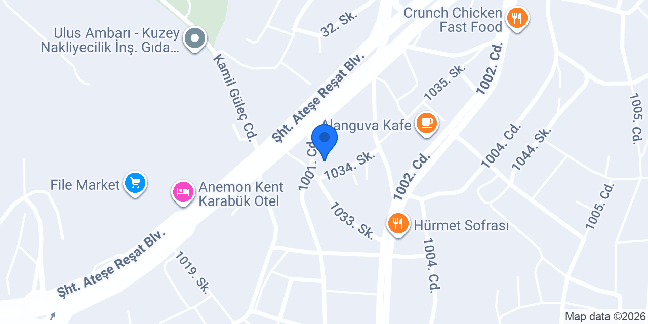 Hazinedar konaklama konumu