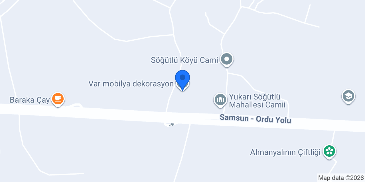 Var mobilya dekorasyon konumu