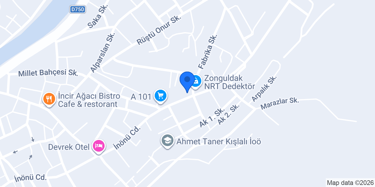 Çekiç Ekmek Fırını konumu