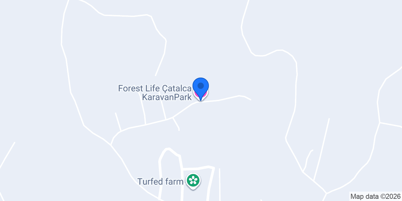 Forest Life Çatalca KaravanPark konumu