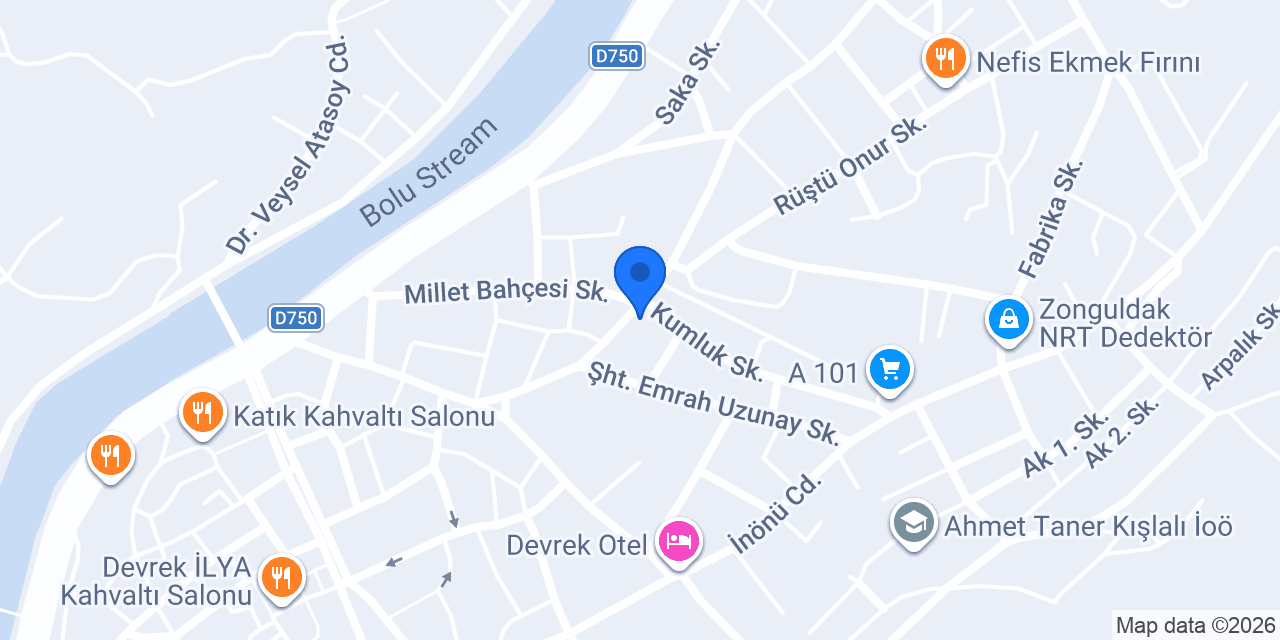 Ekomini kozoğlu Market konumu
