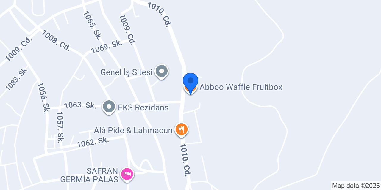 Abboo Waffle Fruitbox konumu