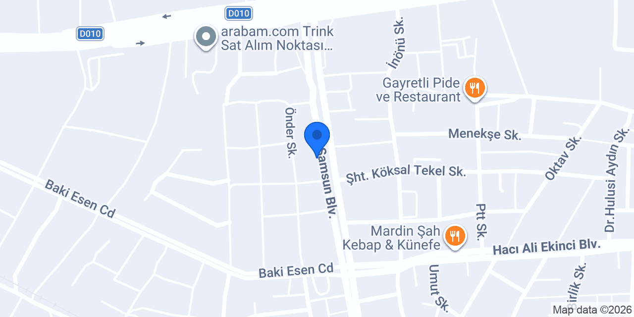 Karadeniz Teknik Yapı konumu