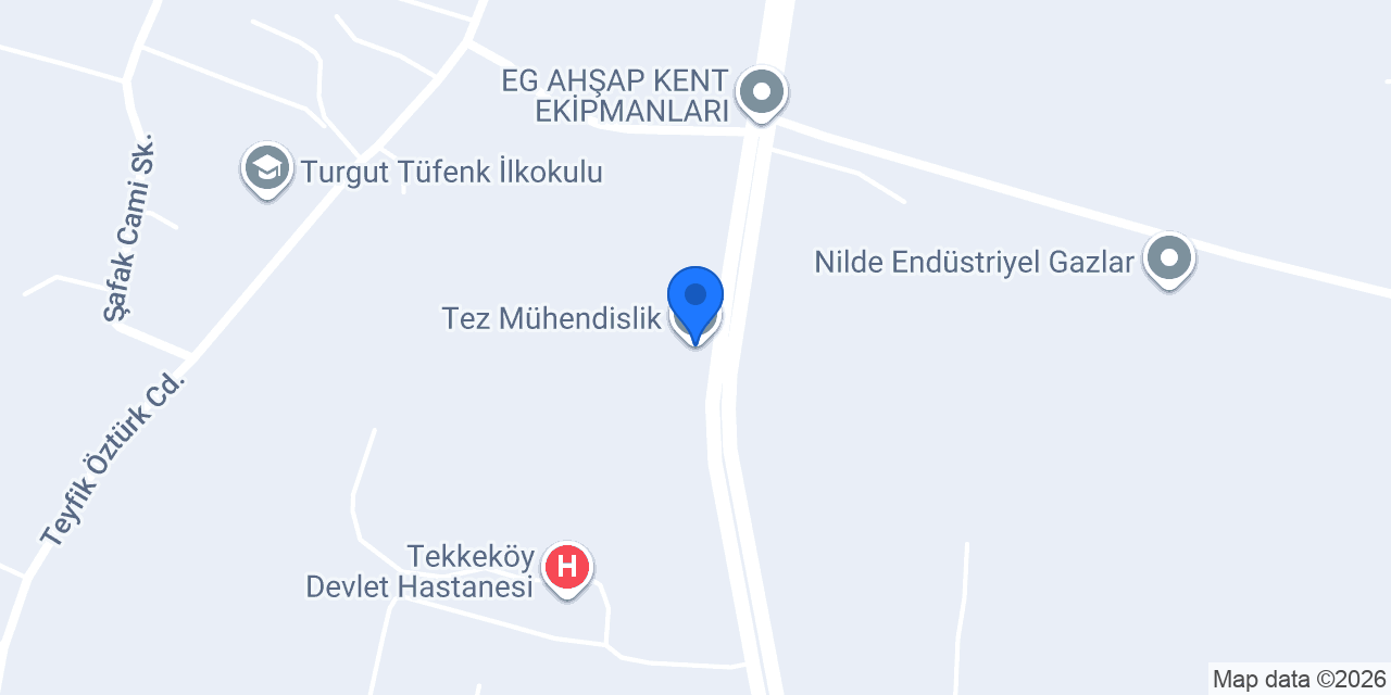 Tez Mühendislik konumu