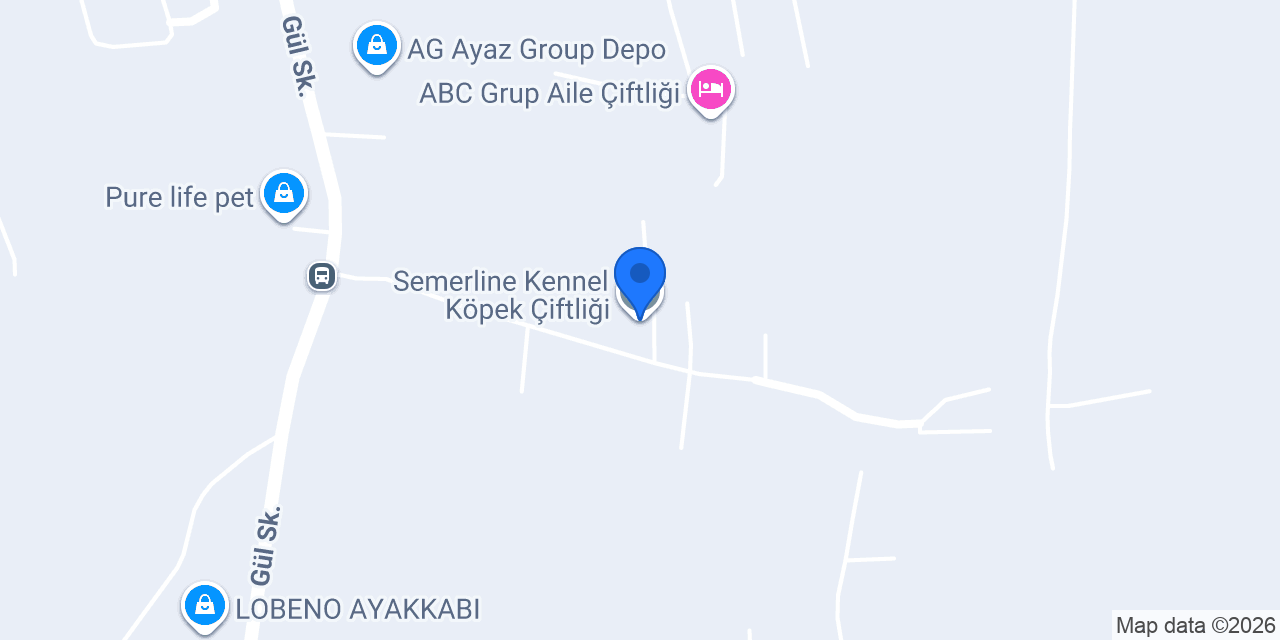 Semerline Kennel Köpek Çiftliği konumu