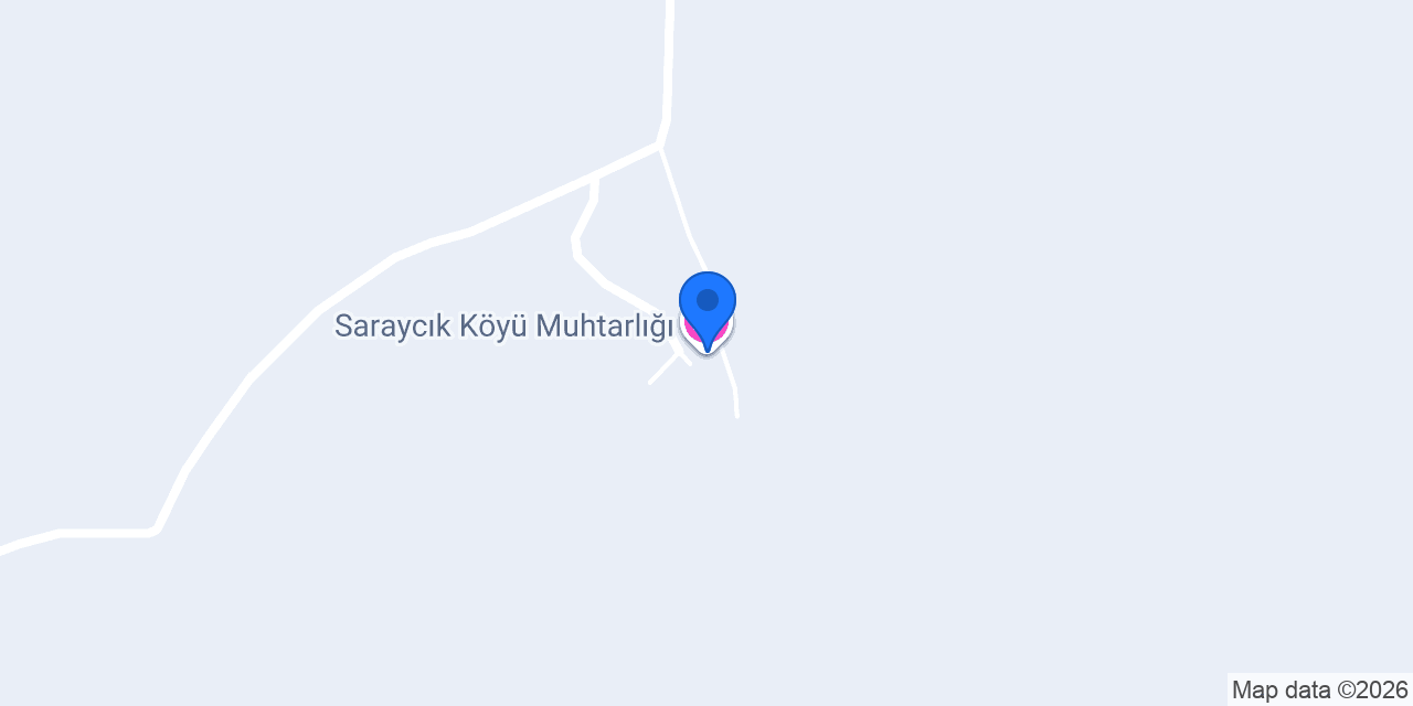 Saraycık Köyü Muhtarlığı konumu