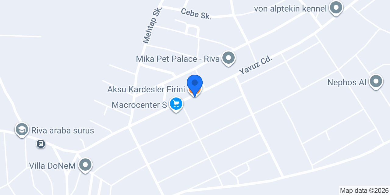 Aksu Kardesler Firini konumu
