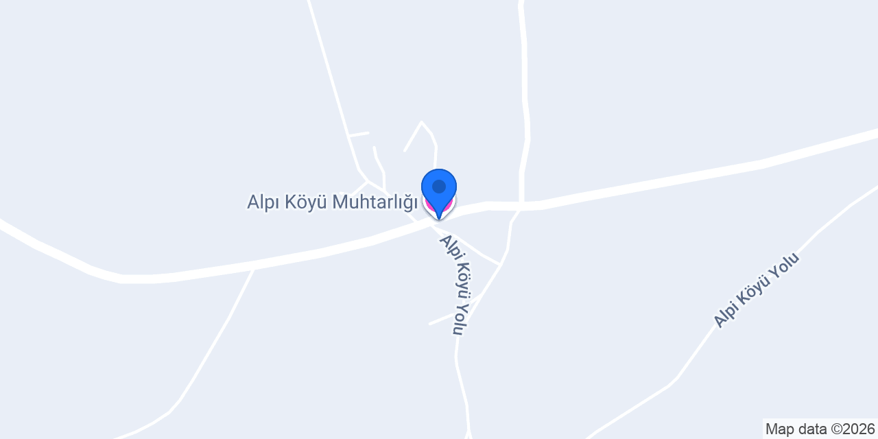 Alpı Köyü Muhtarlığı konumu