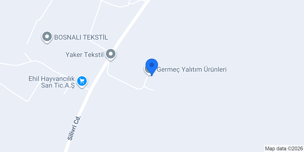Germeç Yalıtım Ürünleri konumu