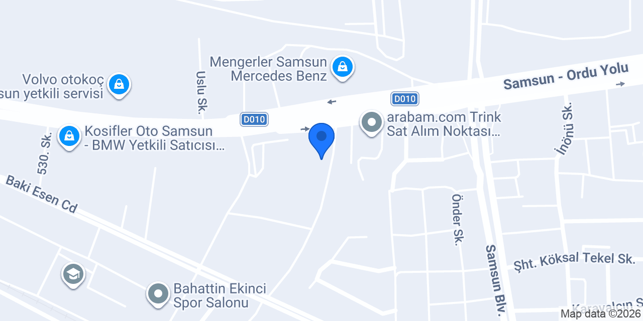 FELEK OTOMOTİV konumu