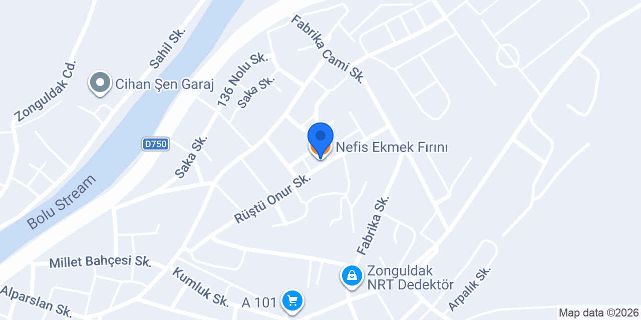 Nefis Ekmek Fırını konumu