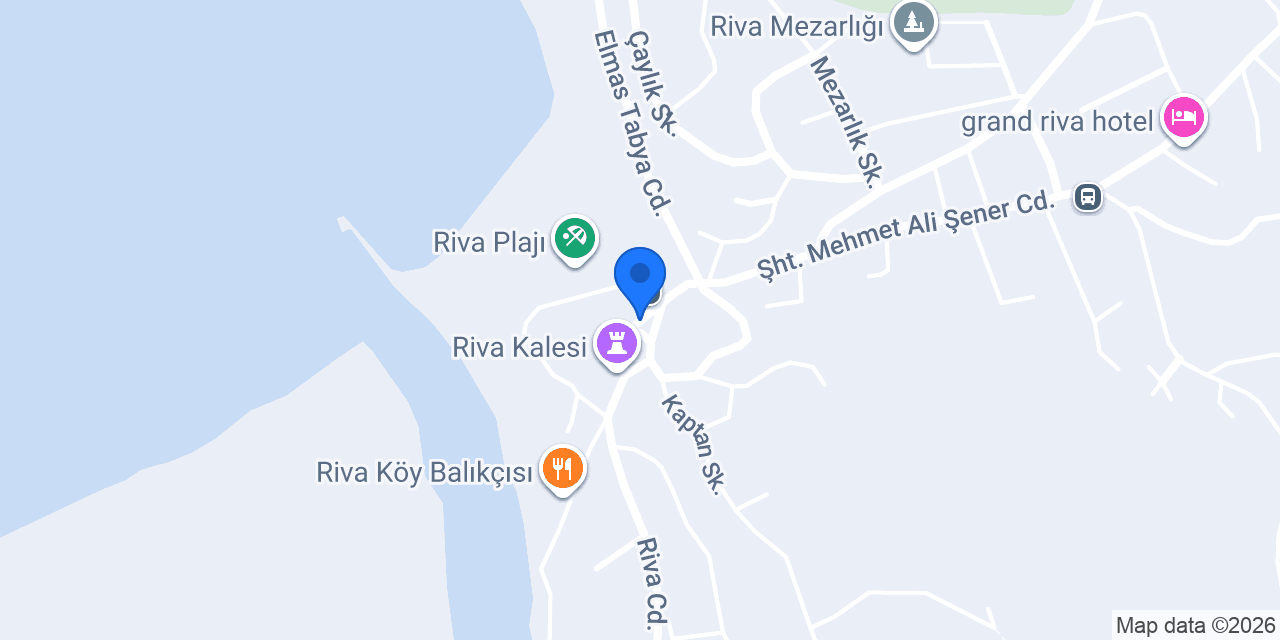 İskelem Restaurant Riva konumu