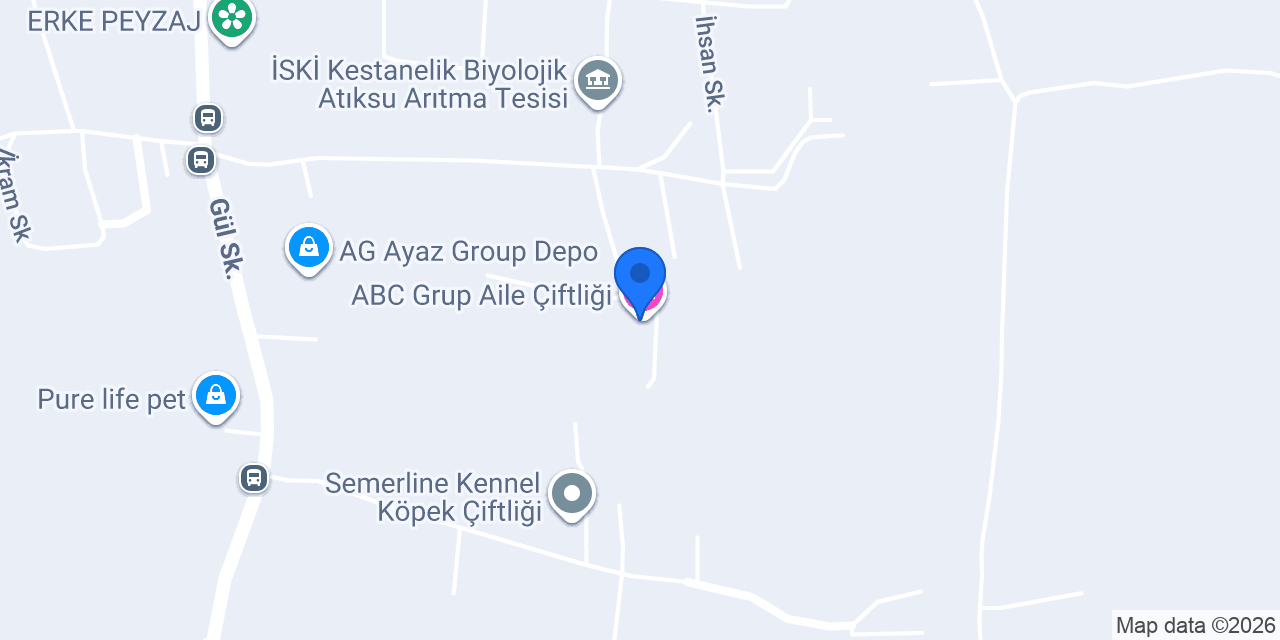 ABC Grup Aile Çiftliği konumu