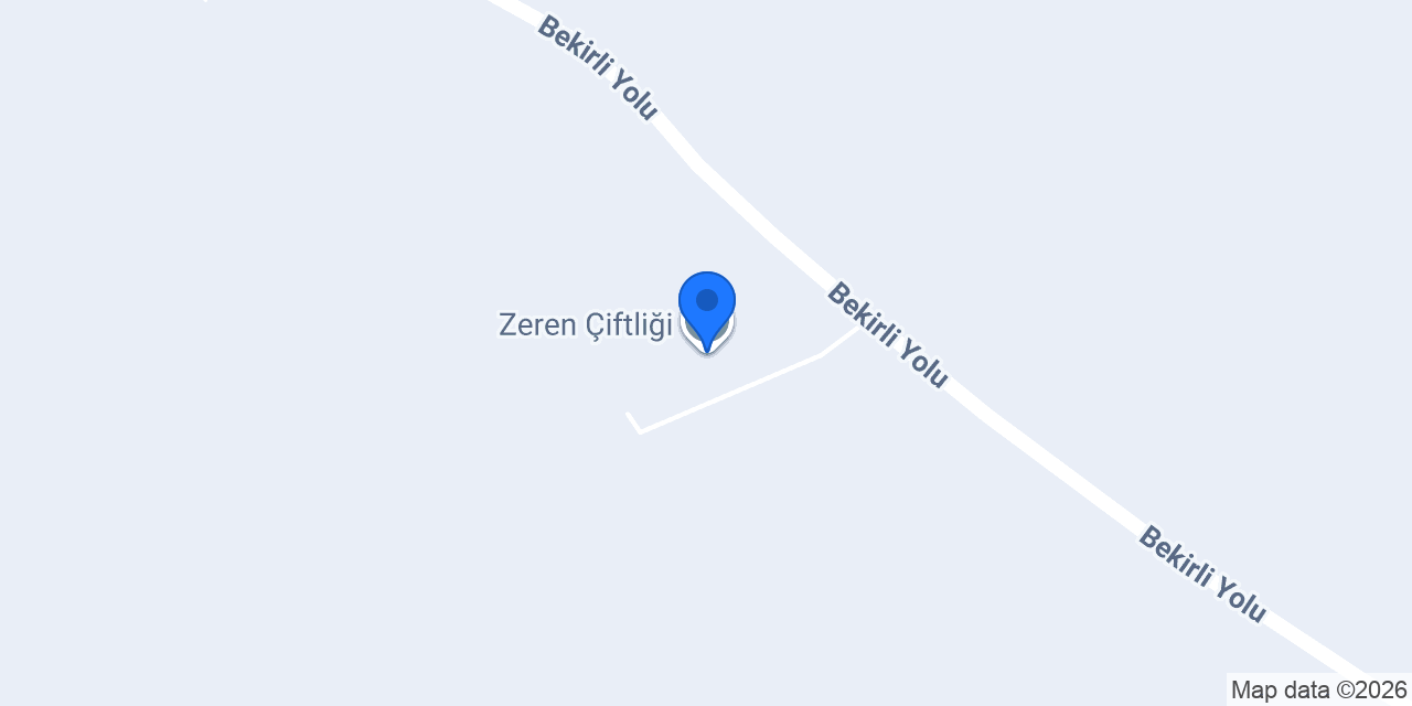 Zeren Çiftliği konumu