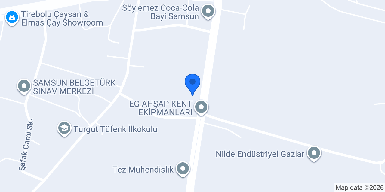SANMAS MOBİLYA ENDÜSTRİYEL MUTFAK SAN.TİC.LTD.ŞTİ. konumu