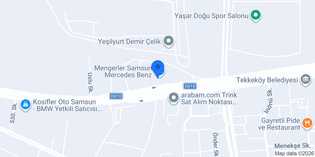İşbir Yatak konumu