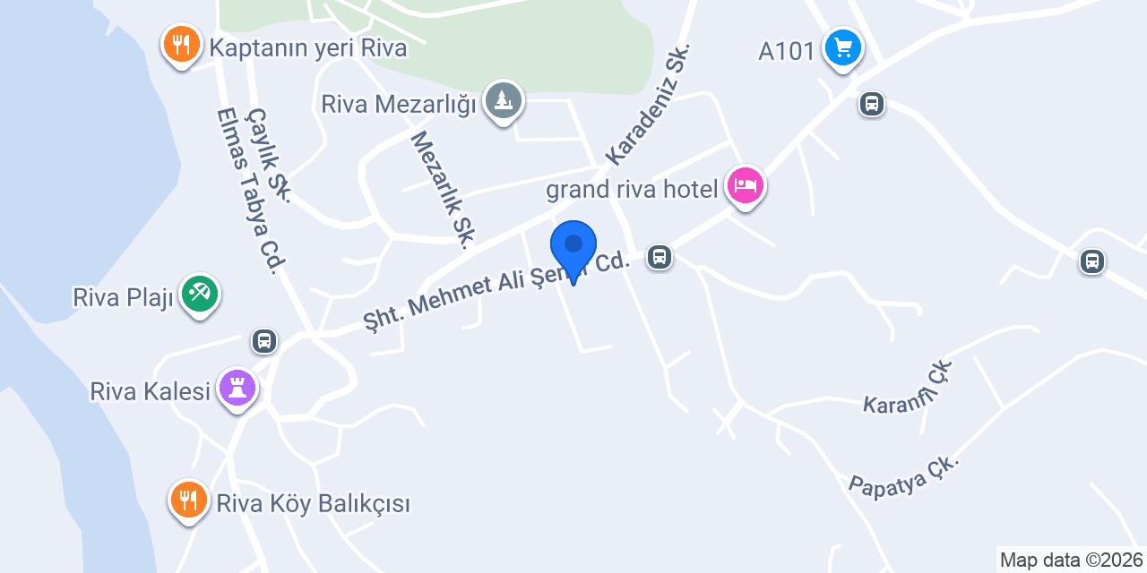 Riva Coşkunlar İnşaat konumu
